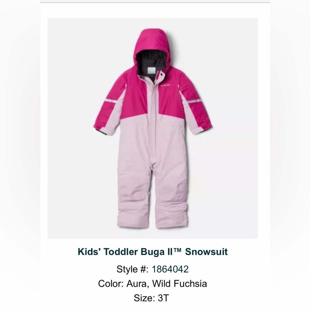 NWOT Columbia 3T Ski/Snow Suit